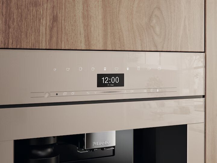 Встраиваемая кофемашина Miele CVA 7440 бежевый перламутровый